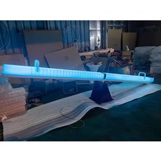 LED 시소 소품 랜턴 펜션 공원 원형 조명 글램핑장, 1개, 4m 접전