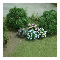 모형 수국(2P)-블루(소), 단품, 단품