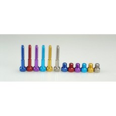 FUTABA (4PK 4PKS 4PKS-R), 1個, 輕量化彩色螺絲 [鈦]