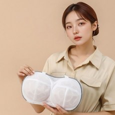[3PCS] 유니프랍스 브래지어 세탁망 고급형, 3개, 그레이