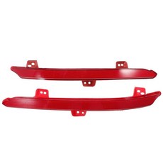 후면 LH&RH 범퍼 반사판 혼다 어코드 2018 2019 2020 2021 2022 교체용 HO1184113 HO1185113 33555-TVA-A01 33505-TVA-A, 후면 LH&RH 범퍼 반사판, 혼다 어코드 2018 2