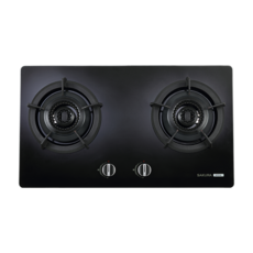 SAKURA 櫻花 G2721G 雙口檯面式瓦斯爐，簡約時尚易清潔，精準控制火力, 液化石油氣LPG