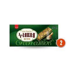 삼립 누네띠네 제주 말차 /간식 쿠키 파이, 120g, 2개