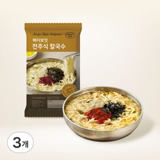 페이보잇 전주식 칼국수, 3개, 216g