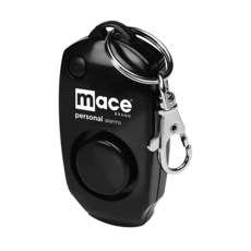 Mace 가방 또는 키링 클립이 있는 브랜드 개인 알람 강력한 130dB를 방출하는 자기 방어를 위한 휴대용 블랙 핑크 블루 그린 오렌지 레드 옐로우 가능 15