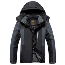 衝鋒外套 冬季防寒登山外套 防風防潑水機能連帽外套