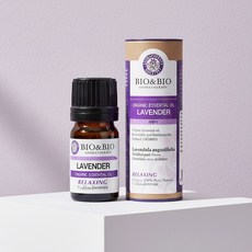 바이오앤바이오 천연 유기농 아로마 에센셜 오일, 라벤더 릴렉싱, 1개