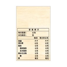 精臣 B21Pro/B21S/B1/B31/B21 透明標籤貼紙 - 烘焙營養標示/商品收納管理/辦公文具/姓名貼/防水/化粧品分類, 1個