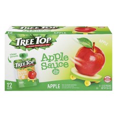 TREE TOP 樹頂 蘋果醬袋裝 12個入