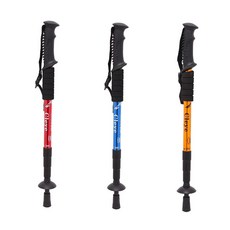 등산지팡이 액티브 등산용 지팡이 4단 등산스틱 350g경량, 골드