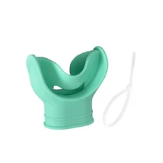 스노클링튜브 스쿠버 다이빙 2 단계 실리콘 마우스피스 스노클 레귤레이터 다채로운 범용 수중 호흡 액세서리, [07] Green