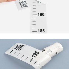 키재기 스티커 200cm 가정용키측정기