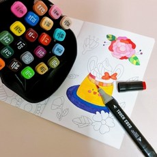 새학기 24색 마카펜 미술 수업, 상세페이지 참조, 상세페이지 참조