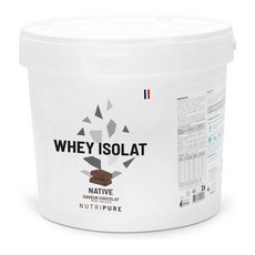 Nutripure 뉴트리퓨어 웨이아이솔레이트 네이티브 초콜릿 근육회복 고단백, 1개, 2kg