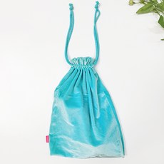 [국내제작] ATB-7813벨벳 주머니 하늘 파우치 아떼르발레