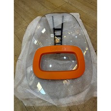 Bobike MINI ONE 前置擋風鏡 兒童安全座椅配件 橘色/藍色, 橘色