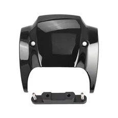 오토바이 광택/매트 블랙 짧은 전면 마스크 헤드 라이트 페어링 커버 Harley V-Rod Night Muscle 2002-2011, 04 2002-2011Gloss Black