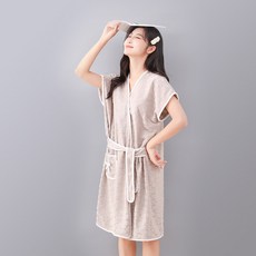 吸水速乾 可穿式浴袍