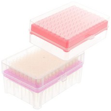 필터가 있는 일회용 실험실 10μl 및 200μl 플라스틱 피펫터 총 192개 정밀한 액체 취급 및 실험실 사용을 위한 과학 액세서리