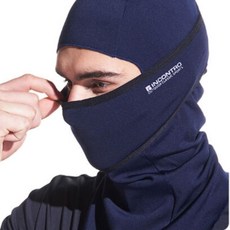 보온 바라클라바 겨울 기모 스포츠 넥워머 압축 방한, 검정