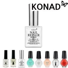 [퍼니네일] 코나드 큐티클오일 큐티클리무버 라비 리페어세럼 베이스코트 네일하드너 탑코트, 1개, 01.네일 리페어세럼, 10ml