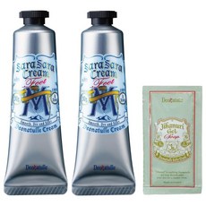 데오나츄레 사라사라 풋크림 남성용 데오드란트 크림 30g x 2개