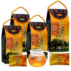 聚水堂 台灣高山桂花烏龍茶包禮盒, 4套, 茶葉包