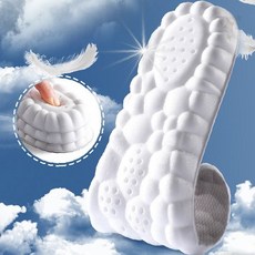 쿠션 깔창 운동화 신발 안창 발바닥 충격 흡수 통기성 메쉬 소재 입체 구조 발, 1개
