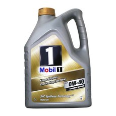 【易油網】Mobil 1 0W40 合成機油 5L, 1個