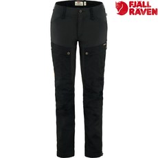Fjallraven 北極狐 Keb Trousers 女款 G-1000 彈性長褲 登山休閒褲 86706 550黑
