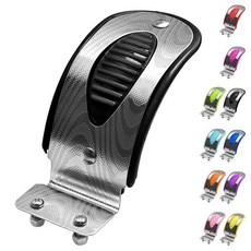 마이크로 킥보드 맥시 디럭스 접이식 LED/맥시 디럭스 프로/맥시 디럭스 에코 시리즈 3륜 스쿠터용 스쿠터 교체용 후면 브레이크 패드, 블랙