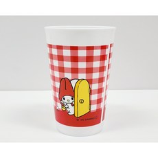 [새상품] 마이멜로디 컵 산리오 레트로 빈티지, 1개