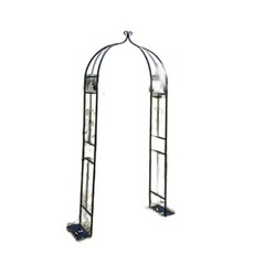 펜션 가든아치 장미터널 조경 덩굴식물 울타리 정원, 80cm 화이트