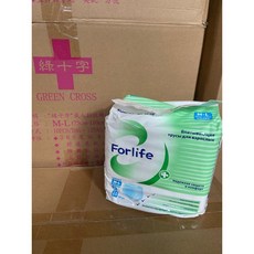 Forlife 綠十字成人拉拉褲 M-L 10片裝, 1個, (12包)【拉拉褲 M-L】