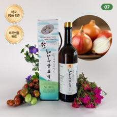 (특허상품) #양파# 전통항아리에서 자연발효 배양하여 '면역력은 높이고 노화를 낮추는' 해나루 양파 발효액 750ml [원산지:국산(충청남도 당진시)], 1개
