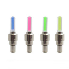 락모터스 자전거 휠라이트 벨브라이트 야간 안전 어린이보호 LED 안전등 라이트 후미등, 블루, 1개