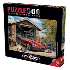 Anatolian 미국매장정품+ Daytona 's Garage 500피스 직소 퍼즐 1724003, Classic Lovers.