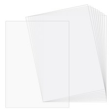 PVC 플라스틱 시트 A4 투명 298x211mm
