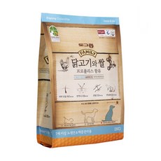 도그랑 훼미리 닭고기와 쌀 2kg 3종 퍼피/어덜트/시니어용, 1개