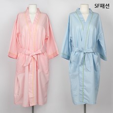 플라워패턴 샤워가운 사우나 남녀공용 나이트 홈웨어
