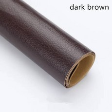 인조가죽시트지 가죽 수선패치 두꺼운 자체 접착 수리 스티커 디자인 DIY PU 패치 카시트 홈 소파 가방 리퍼비싱, [00] 137x50cm, [00] dark brown