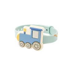 3COINS 兒童防蚊手環 可愛火車造型 香茅配方 戶外適用, 1個, 火車