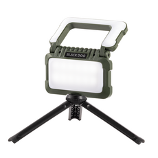 BLACKDOG 센트리 전술 다기능 걸이형 접이식 캠핑 램프 CBD2550ZM033, 1개, 그린