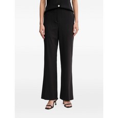 DKNY 핀스트라이프 와이드 팬츠