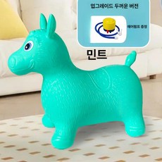 점프 말 장난감 어린이 실내외 점핑 볼 노래하는 점핑볼, 1, 1개, C. 점프말-민트