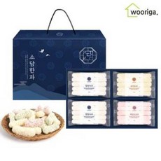 찹쌀 유과 선물세트 500g 소담한과 2호 설 명절 추, 1개, 1g