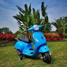 오토바이 키즈 어린이 전동 스쿠터 유아 전동차 남아 미니 장난감, 이중 구동, 1개, 블루이