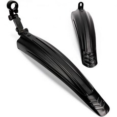 자전거 흙받이 세트 조절 로드 산악 앞 뒤 타이어 블랙 2 2550350, Black-1, 검정-1, 1개