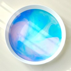 지구소풍 플레이 트레이 KC인증 원형 놀이트레이 미술 촉감 오감놀이 스몰월드, 1.놀이트레이 중형(37cm)_화이트, 1개