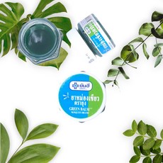 태국 바르는 천연 모스키토 그린 밤 파리 진드기 해충 진드기 퇴치 잠벅 뱃저 안티버그 아기, 1개, 13ml